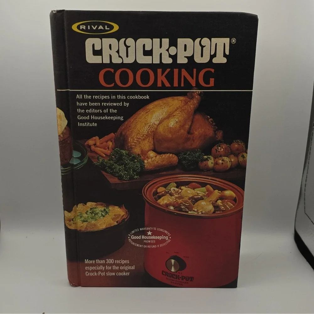 Rival Crock-Pot Cooking Cookbook Good Housekeeping 300 Recipes Original Paper